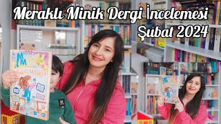 Meraklı Minik Dergi İncelemesi 2024 Şubat Sayısı Çılgın Portreler Sanat Nedir meraklıminik [upl. by Luciana198]