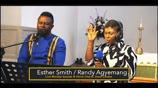 Esther Smith  LIVE Worship Moment With Randy Agyemang [upl. by Adamec]