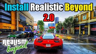 🔥 How to install Realism Beyond in GTA 5 💥 Best Realistic Graphics Mods 💥 2024 latest update FREE [upl. by Nnylyrehc]