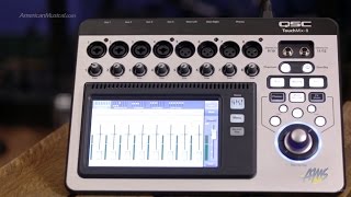 QSC TouchMix 8 Compact Digital Mixer with Bag  QSC TOUCHMIX8 [upl. by Earej]