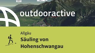 Bergtour im Allgäu Säuling von Hohenschwangau [upl. by Aelhsa]