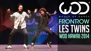 Les Twins  FRONTROW  World of Dance 2014 WODHI [upl. by Enirod71]