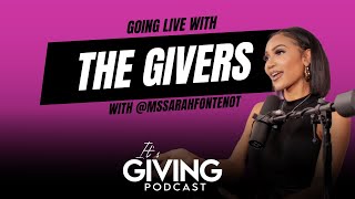 Going LIVE with The Givers with SarahFontenot [upl. by Sarnoff]