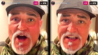 John Fury TEARS UP On Live After Tyson Fury FIRES Him As His Trainer [upl. by Georgi]