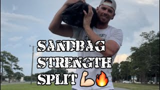 The Sandbag Strength Workout Split…Part 1 [upl. by Introk296]