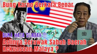 Aslinya Serawak Sabah Daerah Kekuasaan Malaya  reaction [upl. by Malsi]