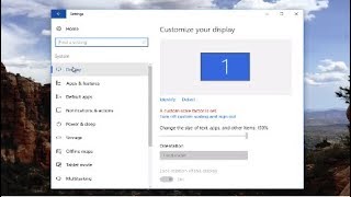 Windows 10  How To Change Screen Resolution and Size [upl. by Atteynad]