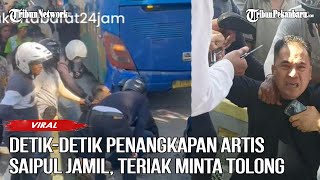 Detikdetik Penangkapan Saipul Jamil Teriak Minta Tolong [upl. by Connett]