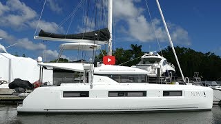 Walkthrough of the new Lagoon 50 catamaran [upl. by Harmon]