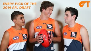 2014 AFL Draft  All GWS Picks And Interviews [upl. by Burtie426]