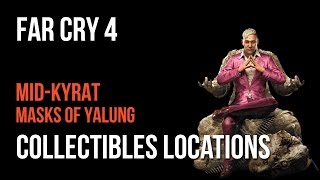 Far Cry 4 Walkthrough MidKyrat Masks of Yalung Collectibles Guide [upl. by Okimat26]