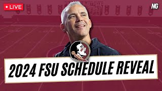 Reacting to FSU Footballs 2024 Schedule Release ft Jarrian Jones [upl. by Oine]