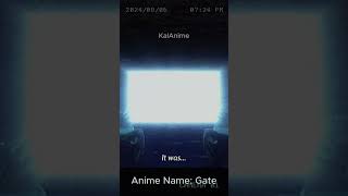 Modern Army Enters Fantasy Anime World Sonne AMV  Gate anime edit fantasy otaku isekai [upl. by Lavinie115]