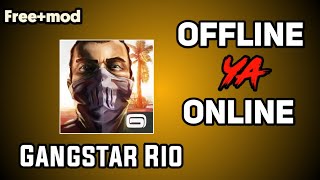 Gangstar Rio game offline ya online [upl. by Eerised966]