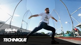 How To Throw The Perfect Discus  Gillette World Sport [upl. by Drahcir]