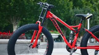 FATBIKE WITH ALIEXPRESS BIKE WITH BIG WHEELS [upl. by Eiblehs]