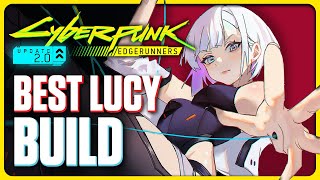 Cyberpunk 2077 20  BEST LUCY EDGERUNNERS MONOWIRE BUILD [upl. by Itsrik]