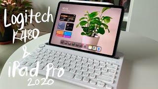 Logitech K480 on the iPad Pro 2020 [upl. by Akitan174]