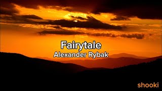 Alexander Rybak  Fairytale Lyrics [upl. by Bay]