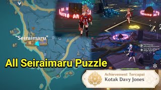 All Seiraimaru Puzzle  Achievement amp Luxurious Chest  Genshin Impact 21 [upl. by Nohpets]