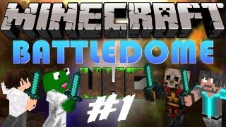 Minecraft BattleDome UHC w BlameTC Grapeapplesauce amp Kermit Part 1 [upl. by Giselbert344]