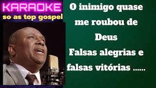 o inimigo Bagaço irmao lazaro karaoke playback [upl. by Auqcinahs502]