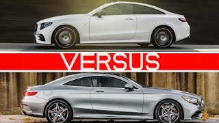 Which One 2018 EClass Coupe vs SClass Coupe [upl. by Vyky549]