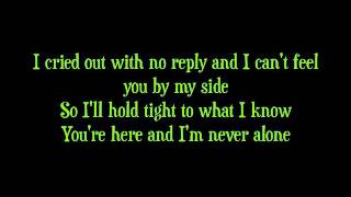 Never Alone by Barlowgirl LYRICS [upl. by Eimac]