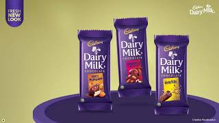 Cadbury Dairy Milk Variants  Fresh New Look  Trampoline  English [upl. by Keung]