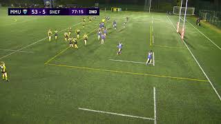 LIVE WOMENS BUCS RUGBY  MANCHESTER MET UNIVERSITY VS SHEFFIELD  WEDS 22ND NOVEMBER 430 PM [upl. by Bor]