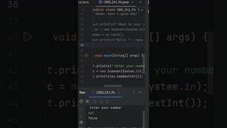 Java program to detect  Integer or not  🔥🔥 shorts coding java [upl. by Salmon]