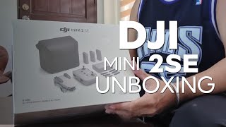 DJI MINI 2 SE UNBOXING VIDEO  FIRST TIME FLYING A DRONE  SHOPEE SALE [upl. by Peder]