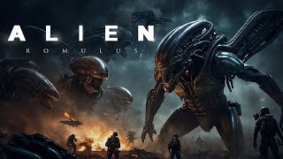 Alien Romulus 2024 Movie  Archie RenauxCailee Spaeny David Jonsson  Review and Facts [upl. by Annaitat178]