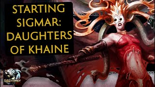 Starting Sigmar Daughters of Khaine [upl. by Airekahs]