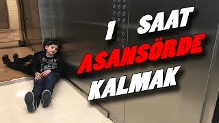 1 SAAT ASANSÖRDE KALDIMTürkiyede İlk [upl. by Nelo680]