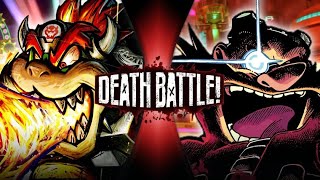 Death battle Eggman vs bowser fight only [upl. by Ecirtam150]