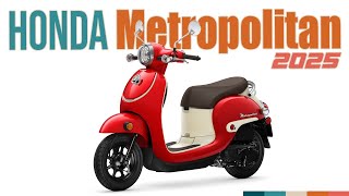 2025 Honda Metropolitan – Now in Fresh New Colors [upl. by Aikrehs]