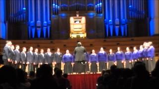 Otahuhu College Music Department  Magnique at Big Sing 2013  In stiller nacht [upl. by Noeruat166]