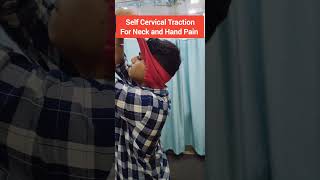 How to Do Cervical Traction at Home physiotherapy chiropractic physiotheraphy homephysiotherapy [upl. by Reprah130]