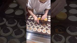 osaka bean pancakes  japanese street food [upl. by Tabitha30]