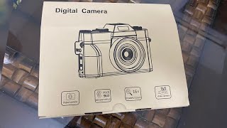 DIGITAL CAMERA 4K 30 fps 52 megapixel  UNBOXING  REVIEW  TANY VLOGS [upl. by Aleit]