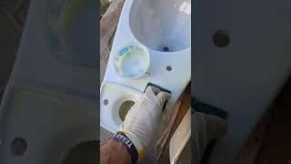 Toilet Tank and Spud Acid Cleaning [upl. by Layor]