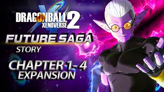 The Next Journey In Dragon Ball Xenoverse 2 Story DLC 17 FUTURE SAGA 14 [upl. by Htiduj]