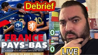 Debrief France 🇫🇷 vs 🇳🇱 PaysBas 00 et Espagne 🇪🇸 vs 🇮🇹 Italie 10 [upl. by Terb]