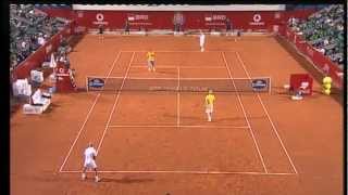 McEnroe Nastase In 2012 Bucharest Exhibition Highlights [upl. by Lanni102]