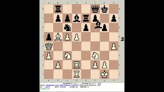 Stockfish 17 vs Amoeba 34  Saragossa Corn Stalk Defense chess [upl. by Yehtomit]