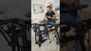 ulflundell svenskrock svenskmusik trummor rolandvdrums shortvideo cover [upl. by Morgen]