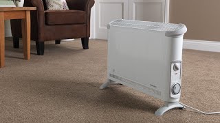 Dimplex 40 series 2kW convector heater with timer [upl. by Anyala]