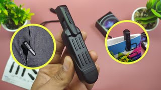 كاميرا صغيرة للتجسس على شكل قلم T189 Mini Pen Camera Full HD 1080P DV Secret Camera [upl. by Annalee]