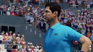 Novak Djokovic vs Alexei Popyrin Highlights  2024 US Open [upl. by Anuahsal666]